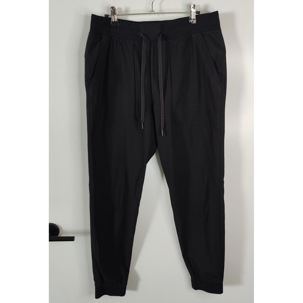 Lululemon ABC Jogger Pants Classic Fit Mens Large Black LM5AOLS